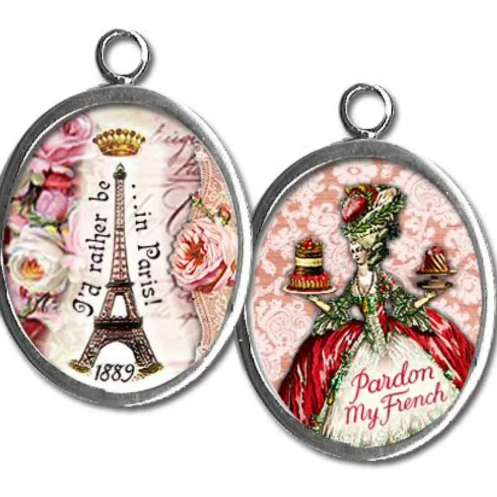 Pardon My French Pendant - Picture 1 of 4